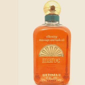 Maroc Silkening Massage And Bath Oil 8.0 Oz. By Ultima II. Vintage. NWOB